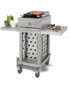 Grill gaz à pierre de lave